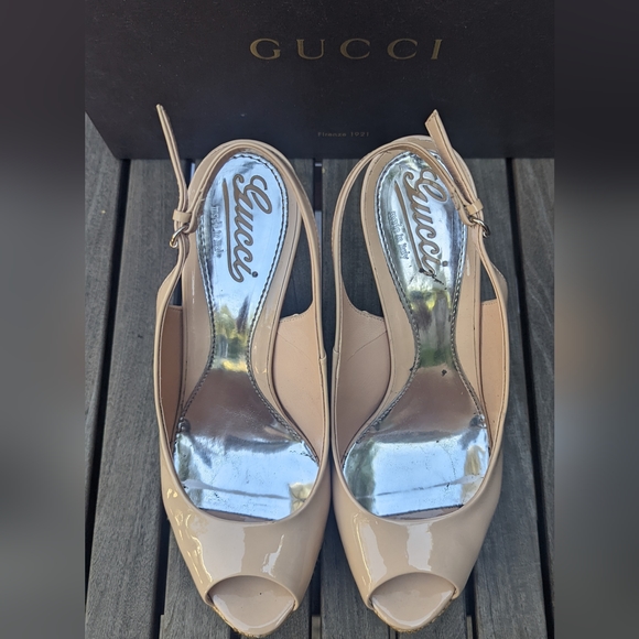 VINTAGE GUCCI WEDGE | VERNICE SABEL - Picture 2 of 4
